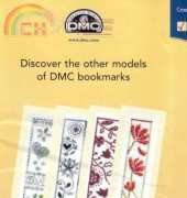 DMC Bookmarks - Floral Ornaments - Flowers - T772K Glas-in-Loodraam - T774K Juwelen - T775K Kasmierdessin - T777K Coeurs