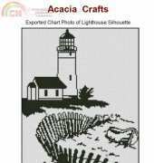 Acacia Crafts Lighthouse Silhouette