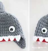 Repeat Crafter Me - Shark Hat by Sarah Zimmerman