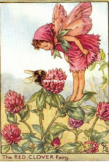 Tilton Crafts Flower Fairy Collection - Red Clover