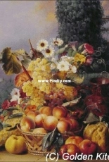 Golden Kite GK 651 Still Life of Flowers and Fruits PCS