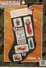 Dimensions 8512 Peace on Earth Stocking PCS