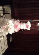wedding towel cake