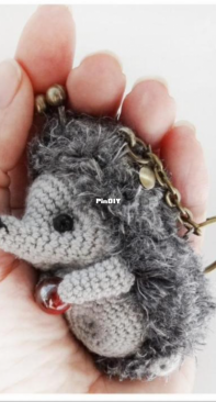 Iriss - Irina Chudova - Чудова Ирина - Hedgehog purse - Флешница Ежик - Russian