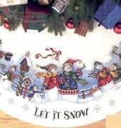 Dimensions 8618 Snow Carollers xsd