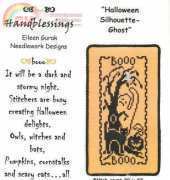 Handblessings - Halloween Silhouette Ghost