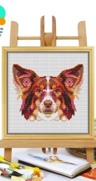 Awesome Pattern Studio - CS773 - Miniature American Shepherd XSD