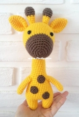 Olga Askarova - Amigurumi crochet toy giraffe - Translated - Free