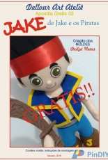 Dellour Art Ateliê Apostila Gratis 03 Jake de jake e os piratas  jake the pirates Portuguese