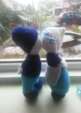 kissing couple