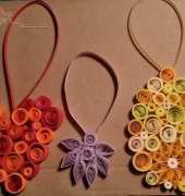 Quilling ornaments