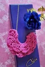 Crochet necklace