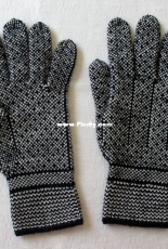 Midge and Fly Design Sanquhar Gloves - Scottish Womens Rural Institute (SWRI)
