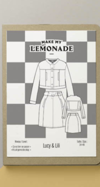 Make My Lemonade - Lucy and Lili - Sizes 34-48 - English, French