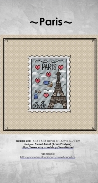 Sweet Annet- Paris Stamp
