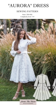 Anna the Tailor - Aurora Dress - Sizes XXS-4XL
