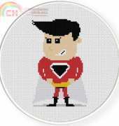 Daily Cross Stitch - Hair Care Man