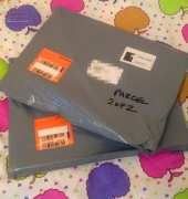 My first parcel in uk.
