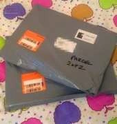 My first parcel in uk.