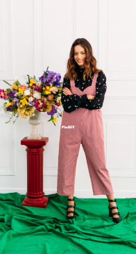Make My Lemonade - Hedwige Jumpsuit - Size 34-48 - French, English