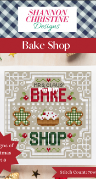 Shannon Christine Designs - The Signs of Christmas - 8 of 9 - Bake Shop by Shannon Wasilief