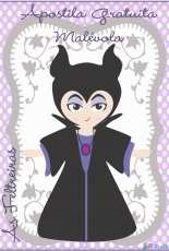 As Feltreiras - Malévola / Maleficent felt Pattern - Portuguese - free