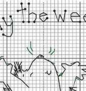 Margaret Sherry Sketchbook - Its Nearly the Weekend from Cross Stitcher - Subscriber Bonus Chart