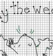 Margaret Sherry Sketchbook - Its Nearly the Weekend from Cross Stitcher - Subscriber Bonus Chart