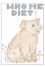 Janlynn - Who Me Diet - Free Pattern