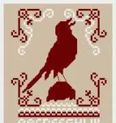Oiseau Sampler by Isabelle Vautier