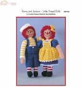 Bluebeary Treasures - Sue Pendleton - BBT063 - Emma and Jackson - Little Thread Dolls