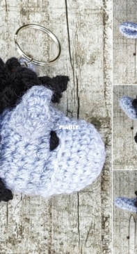 Crochet at Teris - Teri Hamilton - Donkey Keychain - Free