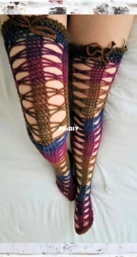 Martima Atan Crochet - Martina Atanasova - Walk this Way Socks