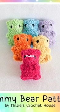 Millies Crochet House - Millie Wohlford - Gummy Bear - Free