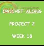 CROCHET ALONG - PROJECT 2 - WEEK 18
