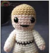 Lucy Ravenscar - Star Wars Mini Amigurumi Luke Skywalker