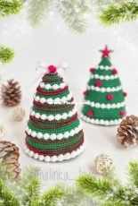 Ka.malinka Toys - Elizabeth Kamalina - Snowy Christmas Tree - Елизавета Камалина - Снежная ёлочка - Russian - Free