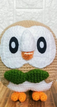 Amigoromi Crochet -  Zhuo Shen Xie - Rowlet