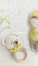 Yellow rattle and boy