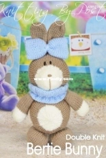 Knitting by Post - Bertie Bunny