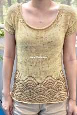 Seigaiha Top by Yvette Kim