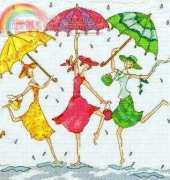 Bothy Threads XLL3 Ladies Who Lunch - What a Glorious