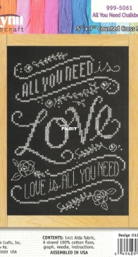 Janlynn 999-5061 - All You Need Chalkboard