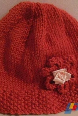 Pretty Simple Baby Beanie Hat by Hayley Foord -Free
