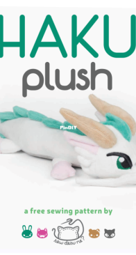 Sew Desu Ne? - Choly Knight - Haku Plush - Sewing Pattern - Free