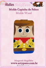 Atelier Arty Pano-Woody Felt Mobile Phone Case/Portuguese