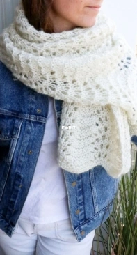 Lover Sky Wrap by We Are Knitters - Free