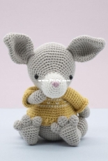 The Little Hook Crochet - Little Aqua Girl - Bubbles and Bongo - Erinna Lee - Boomer the kangaroo