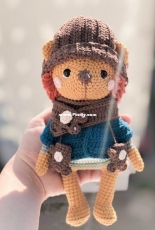 KnitToys - Tatyana Medvedeva - Lion Mike - Turkish - Translated