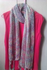 Purl Strings Scarf by Lana Jois-Free